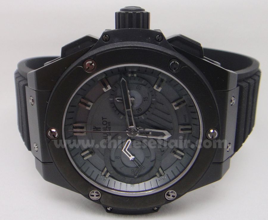 SWISS HUBLOT BIG BANG KING POWER CHRONOGRAPH ALL BLACK 48mm